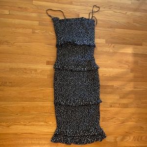 Wonderstruck floral Midi Dress